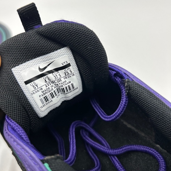 NIKE AIR MAX 97 SE (GS) YOUTH SIZE 5Y/WOMEN SIZE 6.5 ATHLETIC SHOES PURPLE PINK - Picture 9 of 11